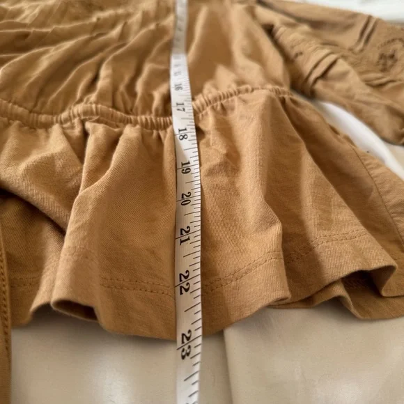 NWT Lauren Ralph Lauren Lace-Trim Jersey Peplum Top M - Picture 13 of 13